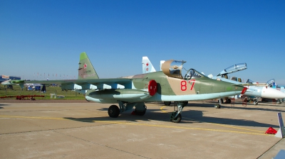 Photo ID 85464 by Chris Albutt. Russia Air Force Sukhoi Su 25SM, RF 92255