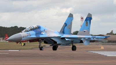Photo ID 85064 by Niels Roman / VORTEX-images. Ukraine Air Force Sukhoi Su 27UB,  