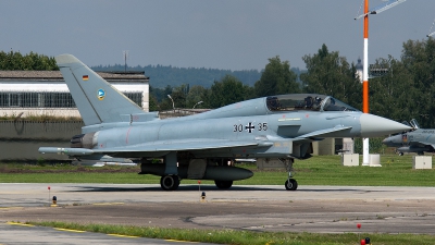 Photo ID 85281 by Jan Eenling. Germany Air Force Eurofighter EF 2000 Typhoon T, 30 35