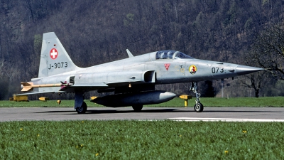 Photo ID 85586 by Carl Brent. Switzerland Air Force Northrop F 5E Tiger II, J 3073