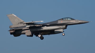 Photo ID 85578 by Caspar Smit. Netherlands Air Force General Dynamics F 16AM Fighting Falcon, J 196