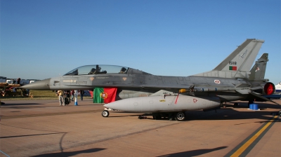Photo ID 86429 by Chris Albutt. Portugal Air Force General Dynamics F 16B Fighting Falcon, 15118