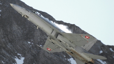 Photo ID 86305 by Agata Maria Weksej. Switzerland Air Force McDonnell Douglas F A 18C Hornet, J 5023