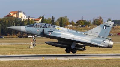 Photo ID 86409 by George Tsialtas. Greece Air Force Dassault Mirage 2000BG, 201