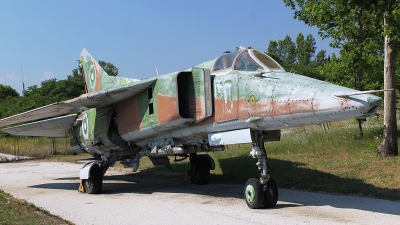 Photo ID 86792 by Stamatis Alipasalis. Bulgaria Air Force Mikoyan Gurevich MiG 23BN, 50