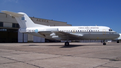 Photo ID 11045 by Martin Kubo. Argentina Air Force Fokker F 28 1000C Fellowship, TC 53