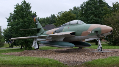Photo ID 87585 by Jan Eenling. Belgium Air Force Republic RF 84F Thunderflash, FR 29