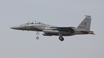 Photo ID 11129 by Maarten Peters. USA Air Force McDonnell Douglas F 15E Strike Eagle, 96 0204