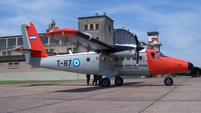 Photo ID 11162 by Martin Kubo. Argentina Air Force De Havilland Canada DHC 6 200 Twin Otter, T 87