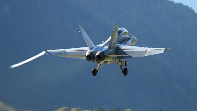 Photo ID 88110 by Agata Maria Weksej. Switzerland Air Force McDonnell Douglas F A 18D Hornet, J 5236