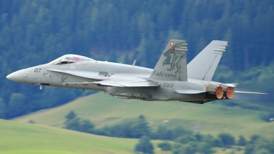 Photo ID 89113 by Maurice Kockro. Switzerland Air Force McDonnell Douglas F A 18C Hornet, J 5017