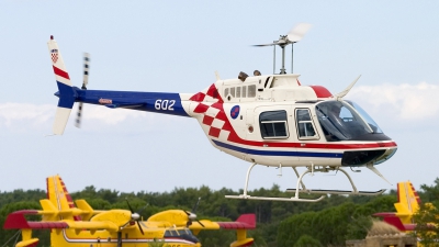 Photo ID 11401 by Chris Lofting. Croatia Air Force Bell 206B 3 JetRanger III, 602