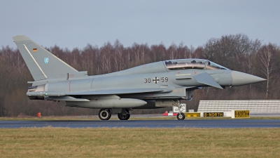Photo ID 90147 by Thomas Wolf. Germany Air Force Eurofighter EF 2000 Typhoon T, 30 59