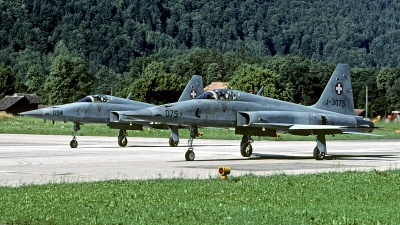 Photo ID 90303 by Carl Brent. Switzerland Air Force Northrop F 5E Tiger II, J 3075