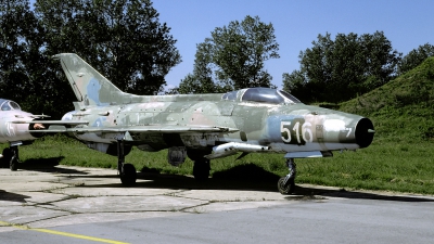 Photo ID 90262 by Joop de Groot. Bulgaria Air Force Mikoyan Gurevich MiG 21F 13, 516