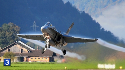 Photo ID 90441 by Agata Maria Weksej. Switzerland Air Force McDonnell Douglas F A 18C Hornet, J 5026