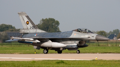 Photo ID 90580 by Jan Eenling. Netherlands Air Force General Dynamics F 16AM Fighting Falcon, J 011