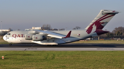 Photo ID 90676 by Mike Hopwood. Qatar Emiri Air Force Boeing C 17A Globemaster III, A7 MAB