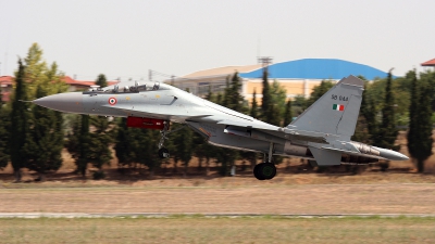 Photo ID 90987 by Kostas D. Pantios. India Air Force Sukhoi Su 30MKI Flanker, SB044