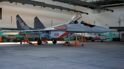 Photo ID 91185 by Stephan Sarich. Poland Air Force Mikoyan Gurevich MiG 29G 9 12A, 4116