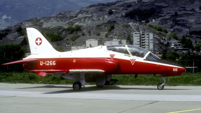 Photo ID 90806 by Joop de Groot. Switzerland Air Force British Aerospace Hawk T 66, U 1266