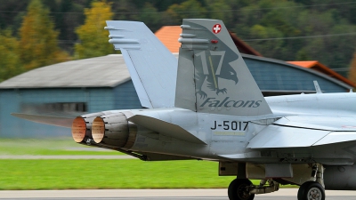 Photo ID 91011 by Agata Maria Weksej. Switzerland Air Force McDonnell Douglas F A 18C Hornet, J 5017