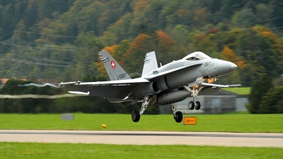 Photo ID 91271 by Agata Maria Weksej. Switzerland Air Force McDonnell Douglas F A 18C Hornet, J 5007