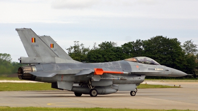 Photo ID 91217 by Jan Eenling. Belgium Air Force General Dynamics F 16AM Fighting Falcon, FA 86