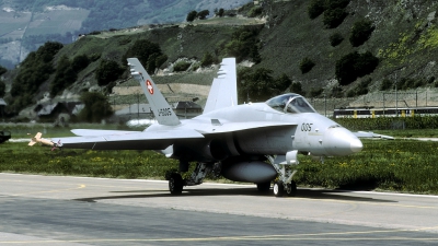 Photo ID 91580 by Joop de Groot. Switzerland Air Force McDonnell Douglas F A 18C Hornet, J 5005