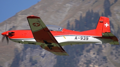 Photo ID 92012 by Andreas Weber. Switzerland Air Force Pilatus NCPC 7 Turbo Trainer, A 939