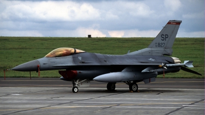 Photo ID 92450 by Alex Staruszkiewicz. USA Air Force General Dynamics F 16C Fighting Falcon, 90 0827