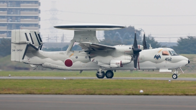 Photo ID 92617 by Andreas Zeitler - Flying-Wings. Japan Air Force Grumman E 2C Hawkeye, 34 3452