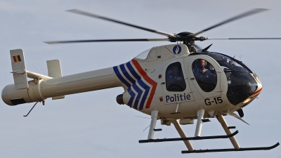 Photo ID 92953 by Niels Roman / VORTEX-images. Belgium Police MD Helicopters MD 520N Explorer, G 15