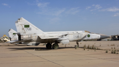 Photo ID 11859 by Chris Lofting. Libya Air Force Mikoyan Gurevich MiG 25PD, 7708