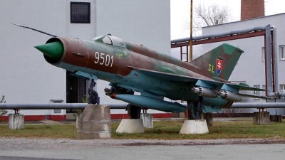 Photo ID 93483 by Roman Mr.MiG. Slovakia Air Force Mikoyan Gurevich MiG 21MF, 9501