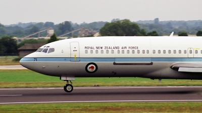 Photo ID 93913 by Kostas D. Pantios. New Zealand Air Force Boeing 727 22C, NZ7271