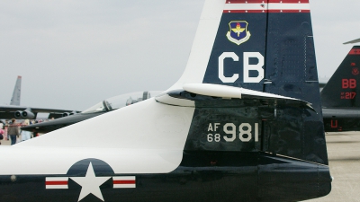 Photo ID 12021 by Michael Baldock. USA Air Force Cessna T 37B Tweety Bird 318B, 68 7981