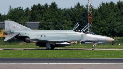 Photo ID 94666 by Jan Eenling. Germany Air Force McDonnell Douglas F 4F Phantom II, 37 89