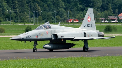 Photo ID 94468 by Jan Eenling. Switzerland Air Force Northrop F 5E Tiger II, J 3072