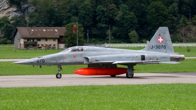Photo ID 94573 by Jan Eenling. Switzerland Air Force Northrop F 5E Tiger II, J 3070