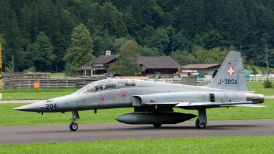 Photo ID 94584 by Jan Eenling. Switzerland Air Force Northrop F 5F Tiger II, J 3204