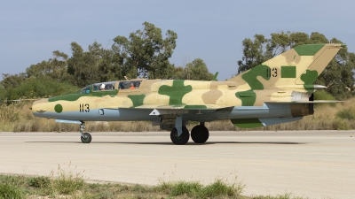 Photo ID 12103 by Chris Lofting. Libya Air Force Mikoyan Gurevich MiG 21UM, 113