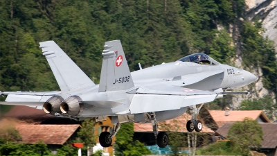 Photo ID 95342 by Jan Eenling. Switzerland Air Force McDonnell Douglas F A 18C Hornet, J 5002