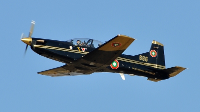 Photo ID 95521 by Radim Spalek. Bulgaria Air Force Pilatus PC 9M, 666