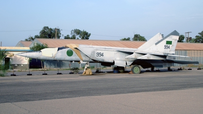 Photo ID 95798 by Mark. Libya Air Force Mikoyan Gurevich MiG 25P, 994