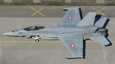 Photo ID 95823 by Sven Zimmermann. Switzerland Air Force McDonnell Douglas F A 18C Hornet, J 5013