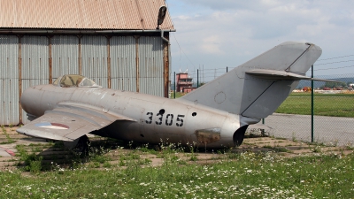 Photo ID 96834 by Kostas D. Pantios. Czechoslovakia Air Force Mikoyan Gurevich MiG 15bis, 3305