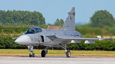 Photo ID 96385 by Chris Albutt. Czech Republic Air Force Saab JAS 39C Gripen, 9242