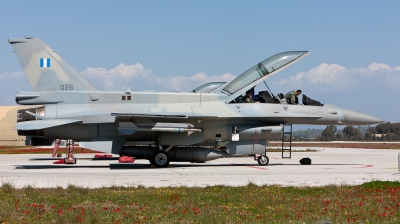 Photo ID 96190 by Andreas Zeitler - Flying-Wings. Greece Air Force General Dynamics F 16D Fighting Falcon, 026