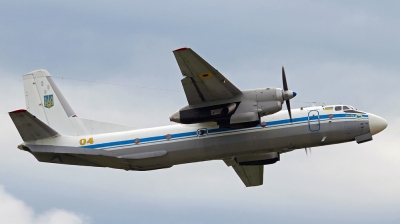 Photo ID 96485 by Chris Albutt. Ukraine Air Force Antonov An 26, 04 YELLOW